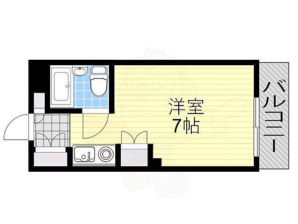 MERRYHILL緑地公園 ｜大阪府吹田市千里山竹園１丁目(賃貸マンション1R・3階・16.74㎡)の写真 その2