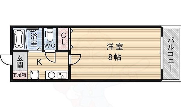 カーサティエラ ｜大阪府豊中市曽根東町２丁目(賃貸アパート1K・1階・23.00㎡)の写真 その2