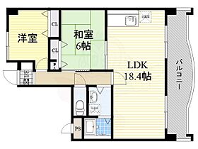 大阪府豊中市上新田３丁目10番30号（賃貸マンション2LDK・3階・61.89㎡） その2