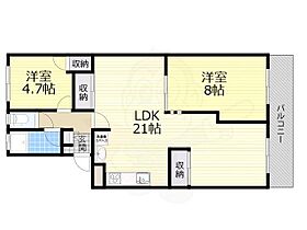 大阪府吹田市千里山西５丁目46番10号（賃貸マンション2LDK・1階・70.00㎡） その2