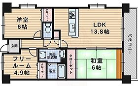 グリーンパレス竹園  ｜ 大阪府吹田市千里山竹園２丁目10番1号（賃貸マンション3LDK・9階・68.70㎡） その2