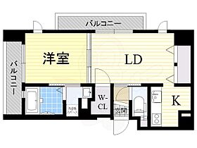 大阪府豊中市服部西町２丁目（賃貸マンション1LDK・3階・33.60㎡） その2