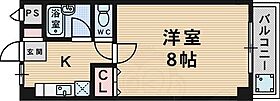 サンロイヤル 201 ｜ 大阪府吹田市垂水町３丁目14番27号（賃貸マンション1K・2階・22.00㎡） その2