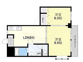 千里ロイヤルハイツ  ｜ 大阪府吹田市千里山西１丁目24番6号（賃貸マンション2LDK・2階・45.00㎡） その2