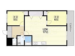 セントラルコート 6階/-