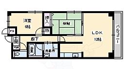グラン・シャリオ 2LDKの間取図画像