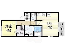 長興寺コーポ 2階/-