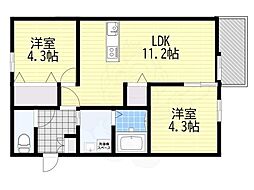 阪急千里線 千里山駅 徒歩14分 2階/-