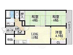 タカラハイツ南千里 2階