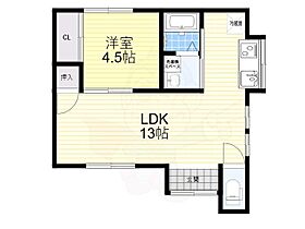 西河原2丁目平屋  ｜ 大阪府茨木市西河原２丁目（賃貸一戸建1LDK・1階・40.00㎡） その2