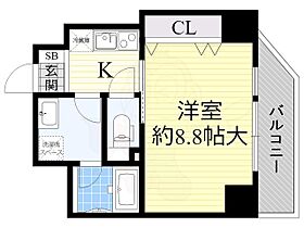 セスタ高槻  ｜ 大阪府高槻市城北町２丁目（賃貸マンション1K・2階・31.80㎡） その2