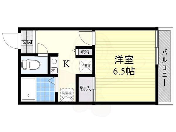 レオパレスコンフォート上本町 ｜大阪府高槻市上本町(賃貸アパート1K・2階・20.28㎡)の写真 その2