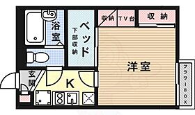 レオパレス門2 203 ｜ 大阪府高槻市氷室町４丁目2番20号（賃貸アパート1K・2階・19.87㎡） その2