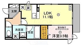 SERENO  ｜ 大阪府三島郡島本町桜井２丁目13番27号（賃貸マンション1LDK・1階・39.02㎡） その2