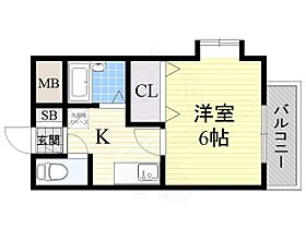 川瀬マンション  ｜ 大阪府高槻市奈佐原元町33番18号（賃貸マンション1K・3階・23.24㎡） その2