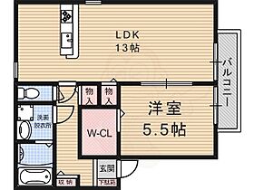 清風館  ｜ 大阪府高槻市明野町39番28号（賃貸アパート1LDK・2階・47.69㎡） その2