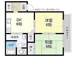 グリーンハイツB棟 2階