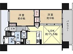 プレサンスロジェ高槻上田辺町 6階