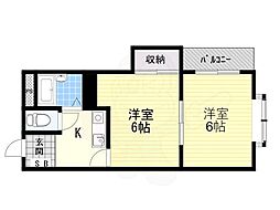 高槻グランドハイツ 4階/401