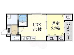 阪急京都本線 高槻市駅 徒歩15分 3階/-