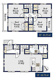 リビング/ダイニングの画像