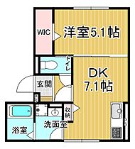 京都府京都市右京区山ノ内赤山町（賃貸アパート1DK・1階・32.15㎡） その2