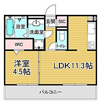 京都府京都市北区上賀茂石計町（賃貸アパート1LDK・3階・40.05㎡） その2