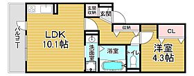 京都府京都市北区上賀茂高縄手町（賃貸アパート1LDK・1階・40.05㎡） その2