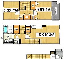 滋賀県大津市一里山4丁目（賃貸アパート2LDK・2階・70.04㎡） その2