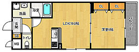 京都府京都市上京区清元町（賃貸マンション1LDK・4階・38.04㎡） その2