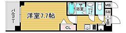 プレサンス京都天使突抜奏 1Kの間取図画像