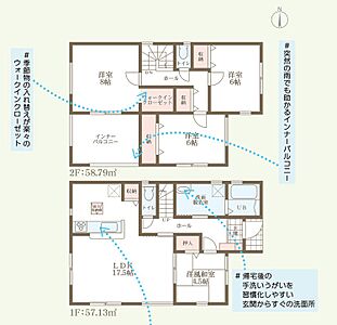 間取り：間取り図