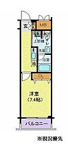 G-comfort　WEST新横浜 802 ｜ 神奈川県横浜市港北区新横浜1丁目（賃貸マンション1K・8階・26.73㎡） その2