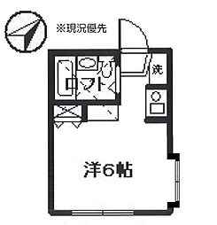 メゾン・K ワンルームの間取図画像