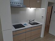 システムキッチン・2口IHクッキングヒーター付き
