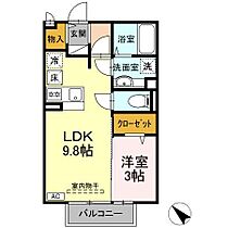 東京都東村山市恩多町２丁目（賃貸アパート1LDK・1階・33.38㎡） その2