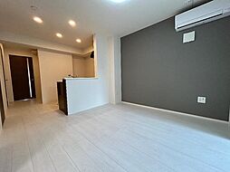 西武拝島線 武蔵砂川駅 バス14分 長円寺（東京都）下車 徒歩3分の賃貸アパート 1階1LDKのリビング/ダイニング