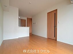 西武拝島線 東大和市駅 徒歩18分の賃貸アパート 1階1LDKのリビング/ダイニング