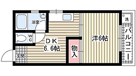 寿コーポ  ｜ 兵庫県西宮市中島町（賃貸マンション1DK・3階・27.00㎡） その2