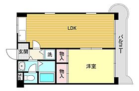 ＬＡＰＩＳ　ラピス  ｜ 兵庫県西宮市林田町（賃貸マンション1LDK・1階・40.00㎡） その2