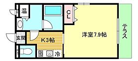 聚楽荘C棟  ｜ 兵庫県西宮市仁川百合野町（賃貸アパート1K・1階・25.20㎡） その1