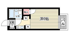 マノワールモンド  ｜ 兵庫県西宮市門戸東町（賃貸アパート1R・2階・17.55㎡） その2