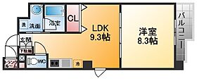 イサダビル  ｜ 兵庫県西宮市西福町（賃貸マンション1LDK・5階・41.53㎡） その2