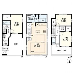 川崎区大島1丁目 新築一戸建て 1号棟