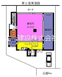 キャッスルウィスタリアの間取図画像