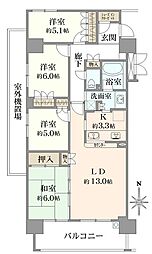 間取図画像 4LDK