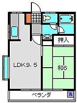 ヒルトップムラタ 201 ｜ 神奈川県川崎市高津区久地１丁目26-10（賃貸アパート1LDK・2階・34.65㎡） その2