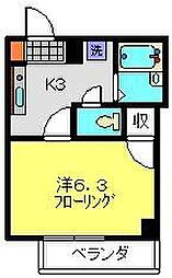 間取図画像 1K