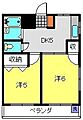 宮前ハイツ3階8.3万円
