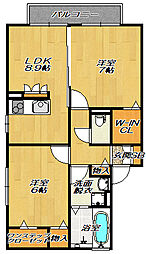 JR片町線(学研都市線) 四条畷駅 徒歩17分 2階/-